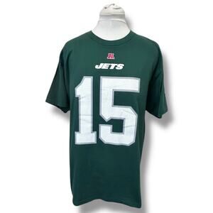 NFL Team Apparel Mens Short Sleeve T-shirt - New York Jets “Tebow 15”, sz L